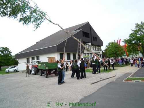 Maibaumaufstellen